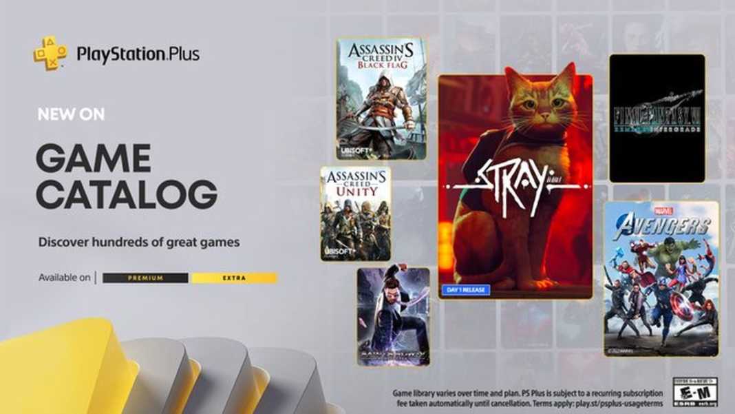 stray ps plus ps deluxe ps extra ps plus extra preço novos jogos ps plus extra psplus julho