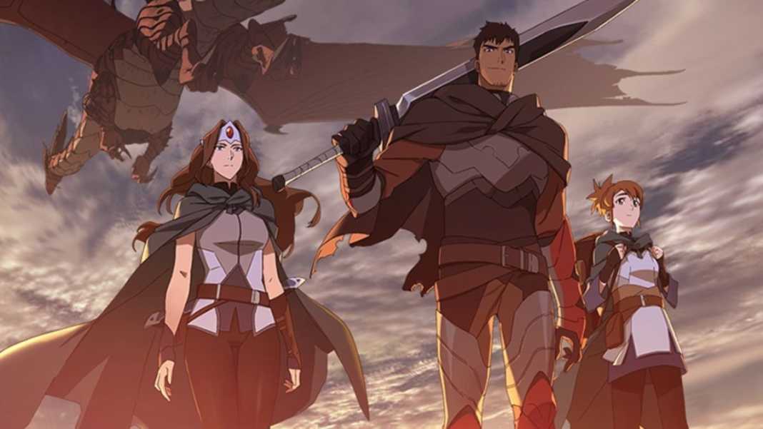 DOTA: Dragon's Blood livro 3 Netflix horário