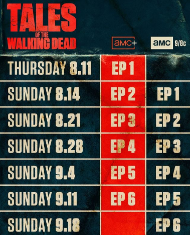 Tales of the Walking Dead: data de estreia dos episódios! 1 Tales of the Walking Dead: data de estreia dos episódios!