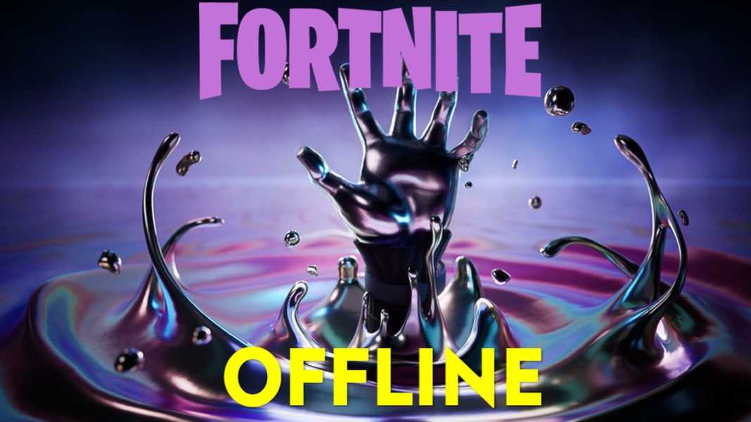 fortnite capitulo 3 temporada 4, fortnite offline, fortnite manutenção, fortnite evento, fornite atualização,