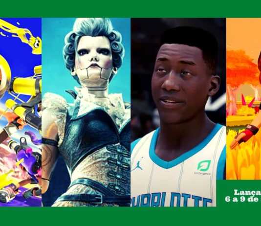 Lançamentos de Games: traz NBA 2K23, Splatoon 3, Steelrising e mas