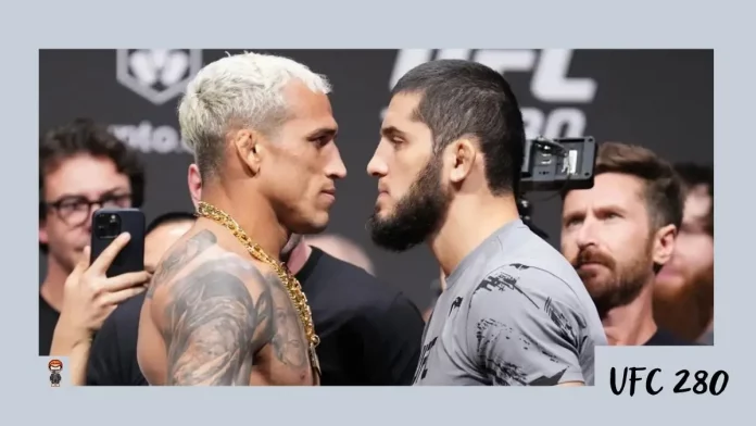UFC 280 assistir ao vivo lutadores de graça grátis online