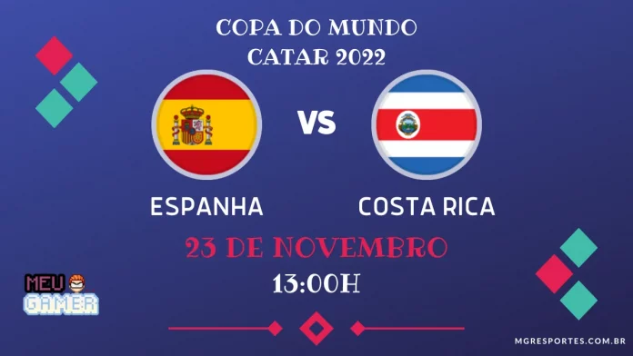 Copa do Mundo: Assista ao vivo e de graça ao jogo Espanha x Costa Rica