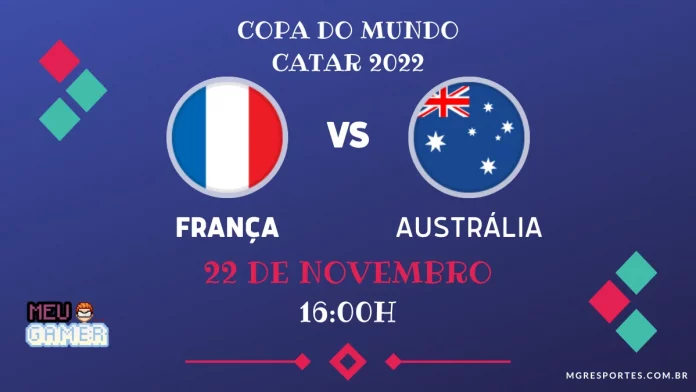 França x Austrália ao vivo online de graça horário onde assistir