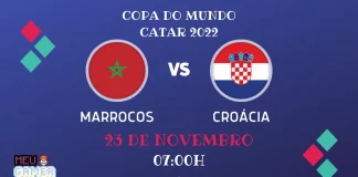 onde assistir horário ao vivo online de graça Marrocos x Croácia