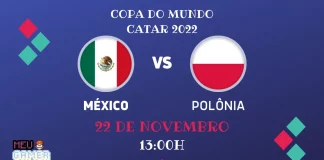 México x Polônia ao vivo online de graça horário onde assistir