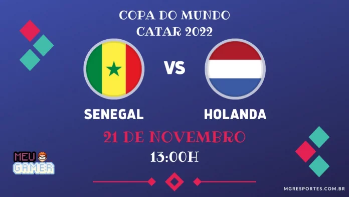 Senegal x Holanda ao vivo online onde assistir horário