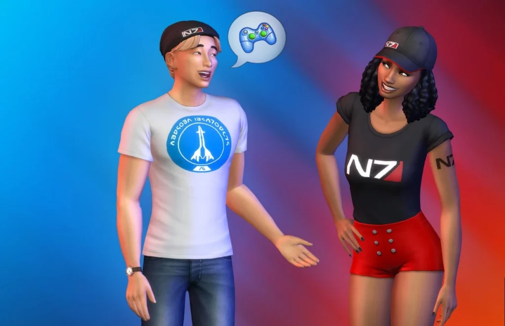 thesims4 mass effect n7 day