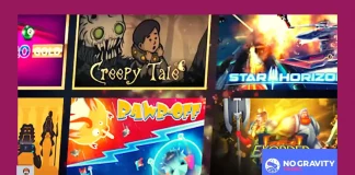No Gravity Games está oferecendo 12 jogos gratuitamente no Switch