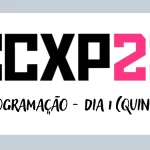 CCXP 2022 programação quinta 1º dia