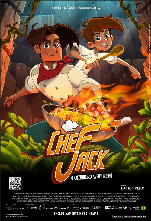 Chef Jack - O Cozinheiro Aventureiro: animação brasileira ganha trailer e pôster, confira 1 poster