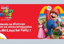 McLanche Feliz super mario bros mcdonald's
