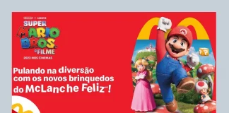 McLanche Feliz super mario bros mcdonald's