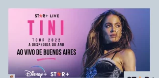 Tini Stoessel evento ao vivo star disney plus