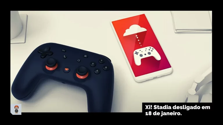 Servidores do Stadia estão para serem desligado em 18 de janeiro Servidores do Stadia estão para serem desligado em 18 de janeiro