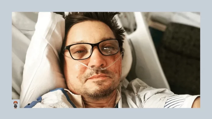 Jeremy Renner foto hospital instagram acidente