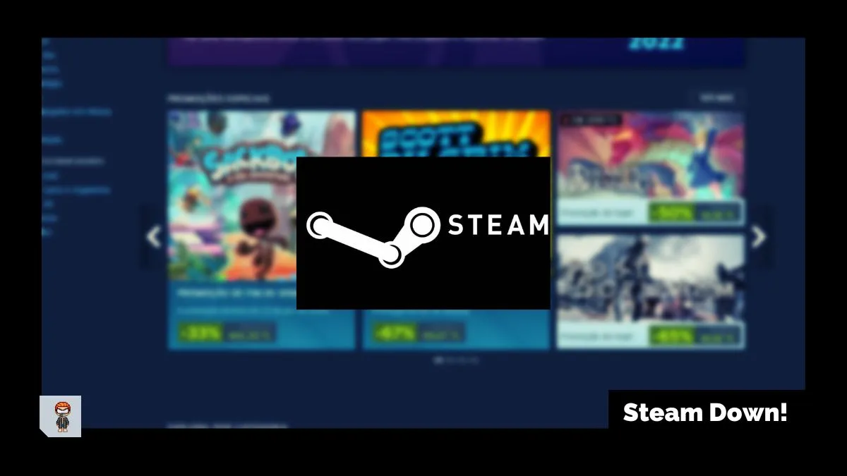 Servidores do Steam ficaram fora do ar nesta quarta (5)