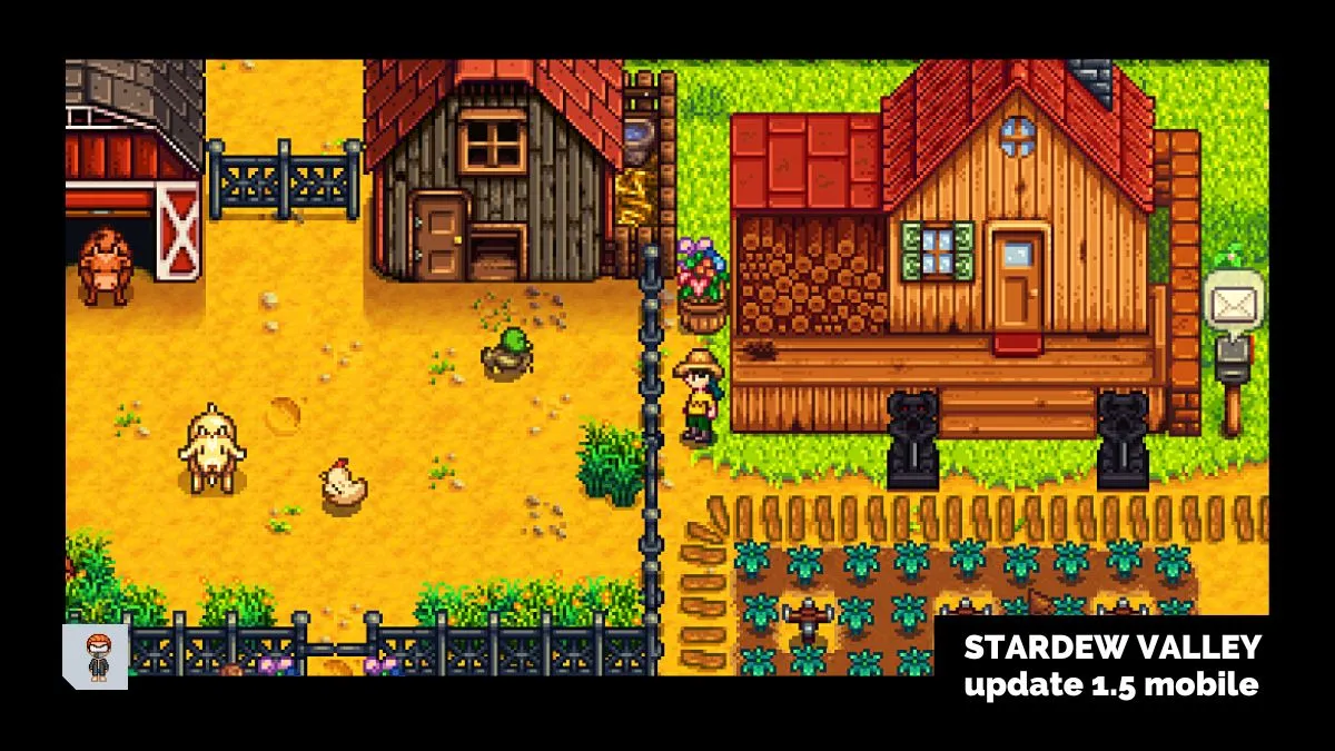 Saiu a nova atualização 1.5 para mobiles de Stardew Valley