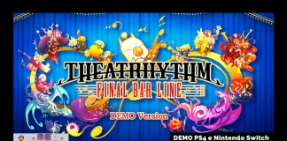 Demo de Theatrhythm Final Bar Line no PS4 e Switch