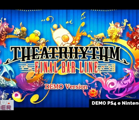 Demo de Theatrhythm Final Bar Line no PS4 e Switch