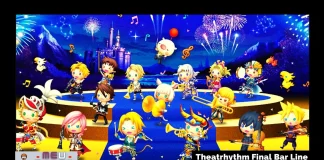 Theatrhythm Final Bar Line novidades na transmissão