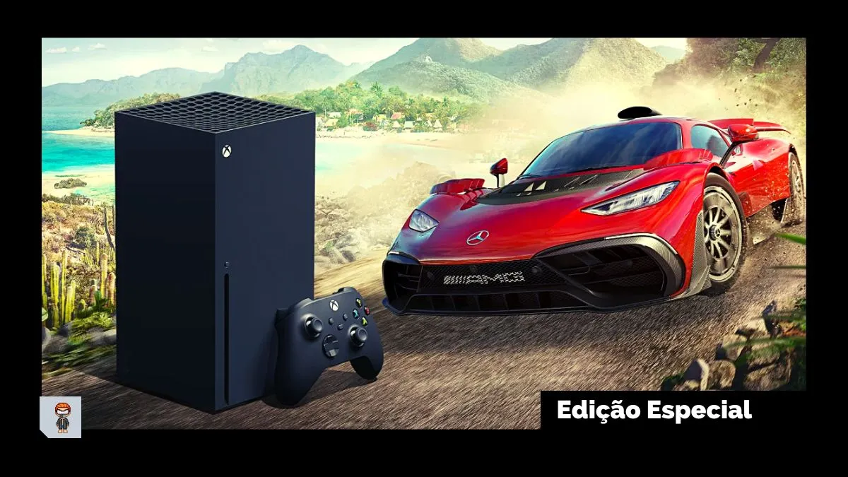 Xbox Series X com Forza Horizon 5 chegará ao Brasil