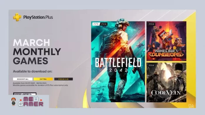 playstation plus março 2023 ps plus ps plus essencial jogos ps plus