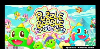 Puzzle Bobble Everybubble data no nintendo switch