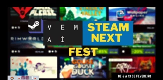 Steam Next Fest começa nesta segunda, 6