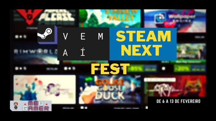 Steam Next Fest começa nesta segunda, 6