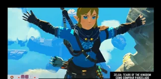 The Legend of Zelda: Tears of the Kingdom parcelado versão digital