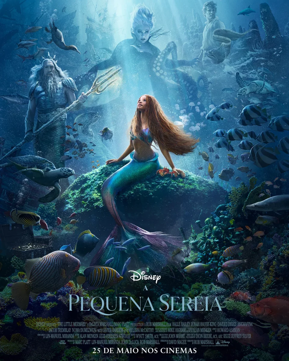 A Pequena Sereia trailer pôster