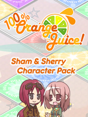100% Orange Juice - Sham & Sherry Character Pack
