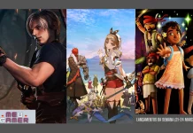 lancamentos da semana jogos jogos março 2023 resident evil remake tchia