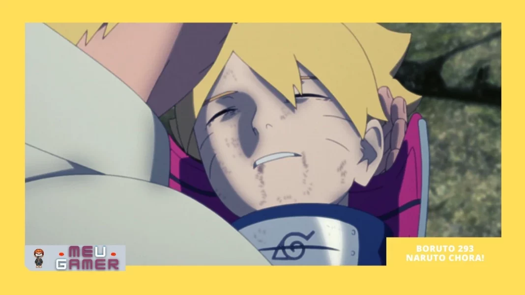 Naruto chora por Boruto no episódio 293 e emociona os fãs