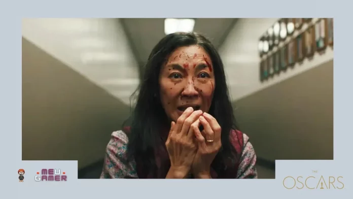 Melhor Atriz Oscar 2023 Michelle Yeoh Tudo em Todo Lugar ao Mesmo Tempo