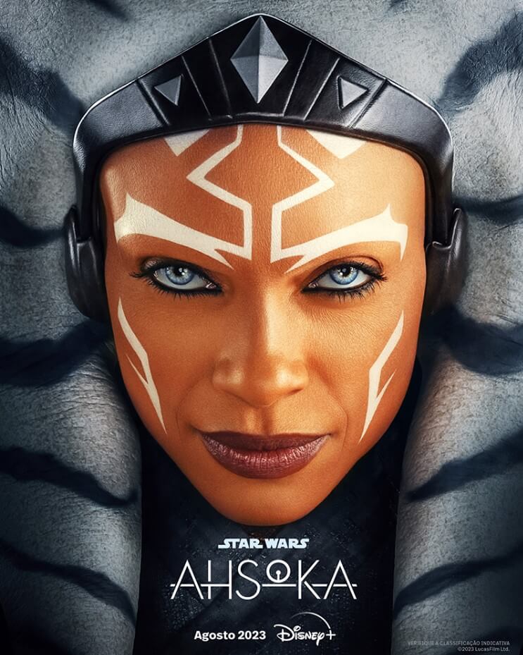 Revelado o pôster oficial da série Ahsoka de Star Wars 1 ahsoka poster oficial serie starwars 2023
