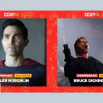 CCXP 2023 Tyler Hoechlin e Bruce Dickinson atrações