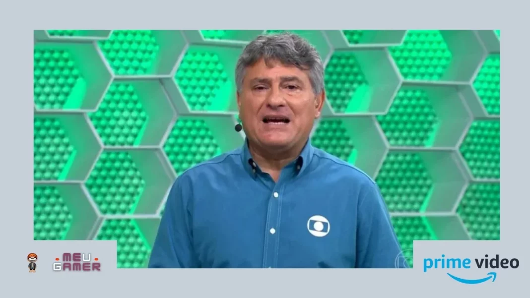 Cléber Machado no prime video streaming
