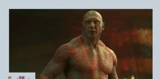 Drax promo guardiões da galáxia 3