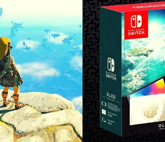 Console temático de Zelda: Tears of the Kingdom chegará ao brasil