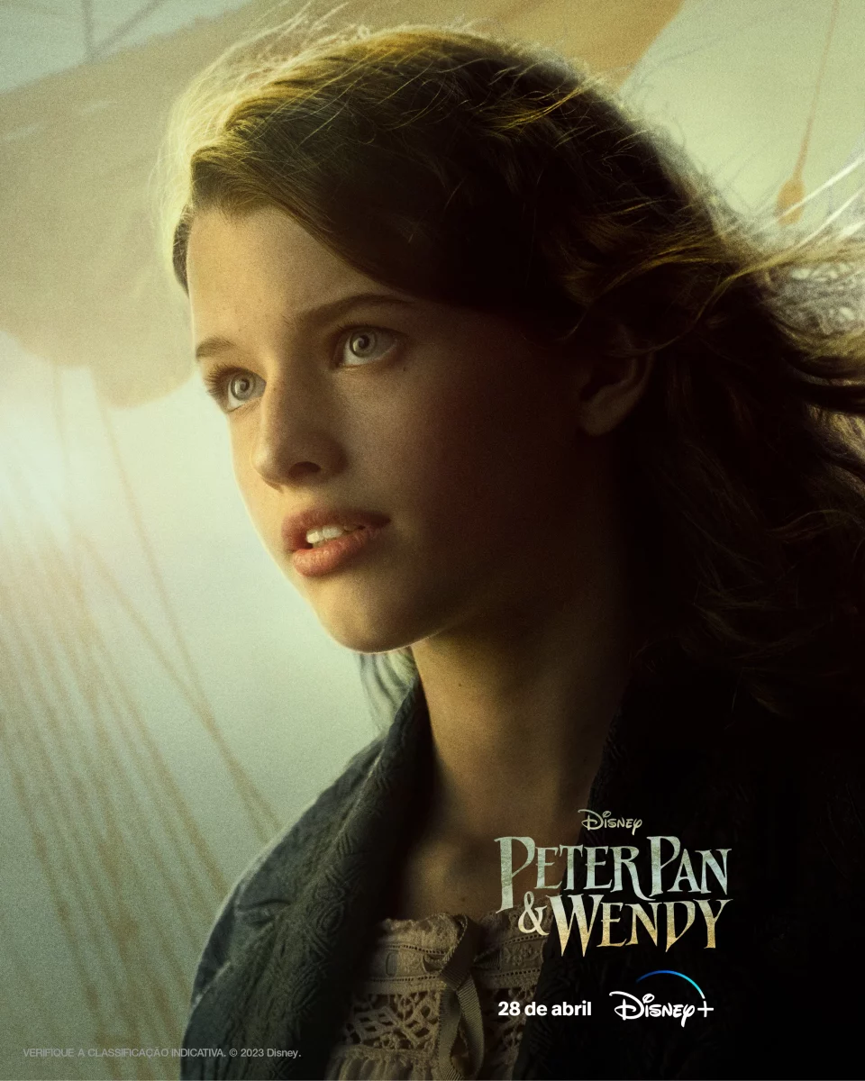 Peter Pan & Wendy elenco disney filme