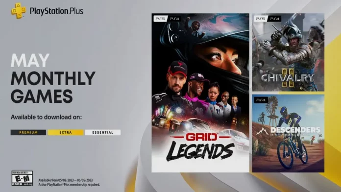 ps plus maio 2023 playstation plus maio 2023 jogos ps plus descenders grid legends