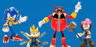 Sonic Prime novas figuras de ação revelada para temporada 2