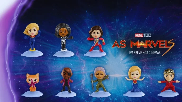 As Marvels são destaques do McLanche Feliz As Marvels são destaques do McLanche Feliz