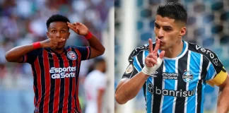 Bahia x Grêmio onde assistir escalações horário online