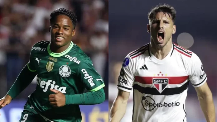 Palmeiras x São Paulo onde assistir escalações horário ao vivo