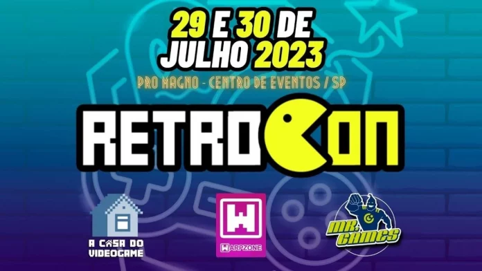 Retrocon 2023 acontece final de semana ingressos programação