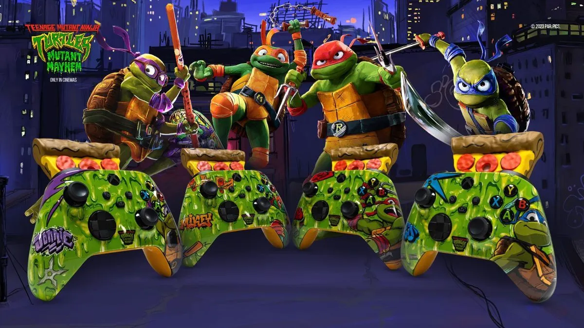 Teenage Mutant Ninja Turtles: Mutant Mayhem — controle Xbox / reprodução  / Microsoft