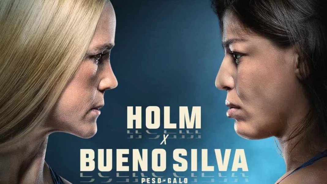 Holly Holm vs Mayra Bueno Silva UFC Fight Night ao vivo hoje onde assistir online de graça